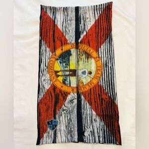 Salt Armour Neck Gaiter with The Florida Flag Design